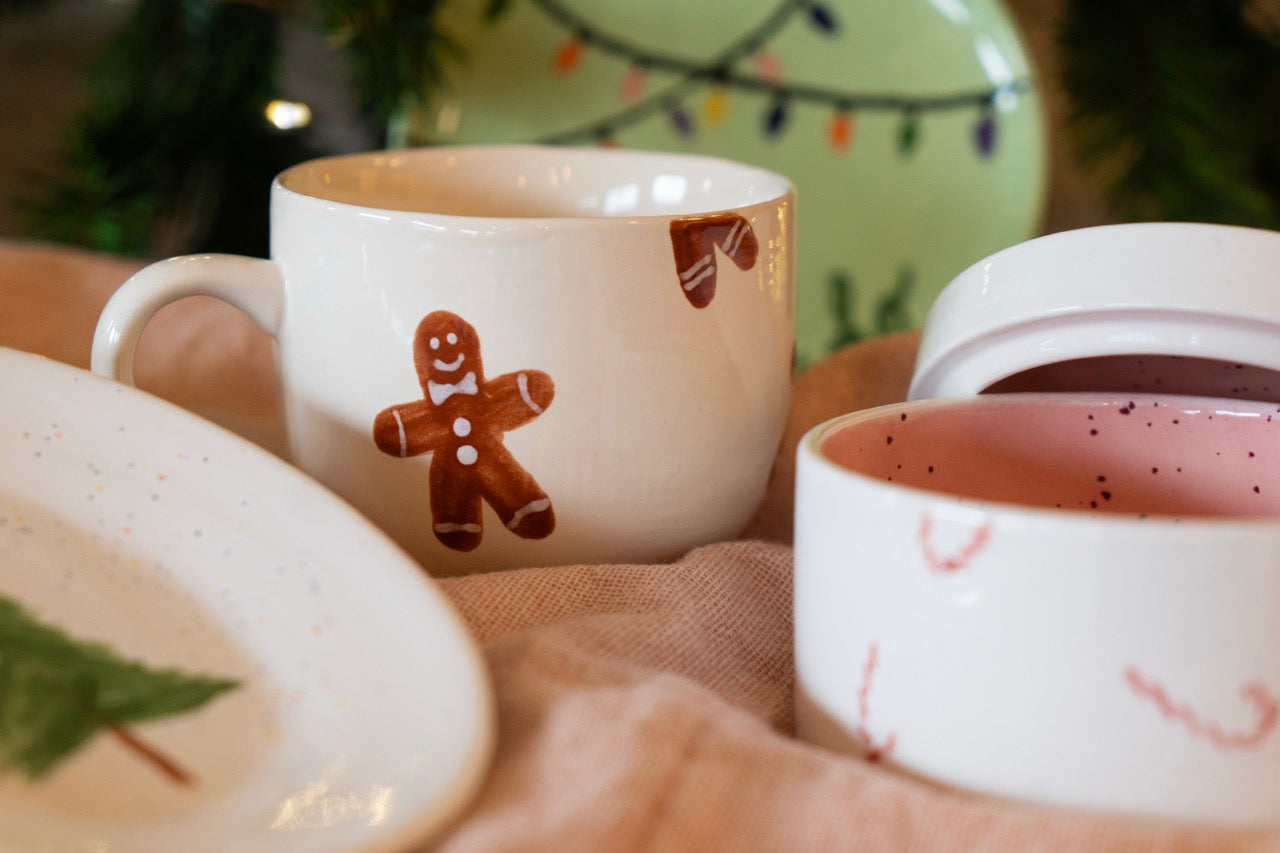 Ouder & Kind Glazuurfeestje: kerstservies