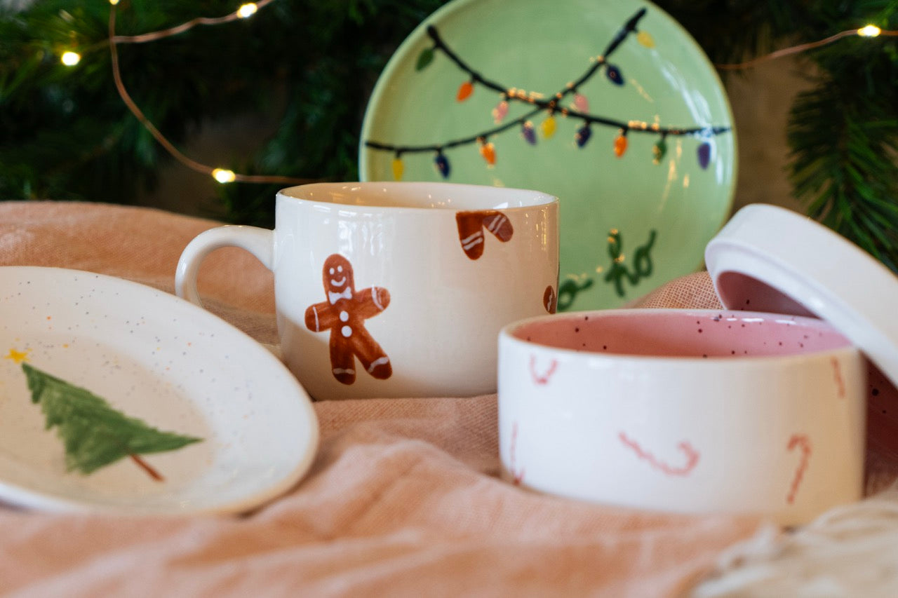 Glazuurfeestje: maak je eigen kerstservies