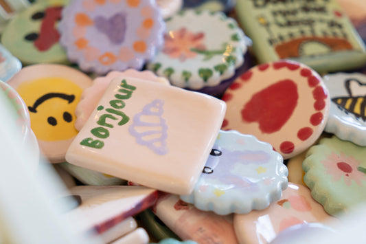 Ouder & kind Glazuurfeestje - Keramiek beschilderen