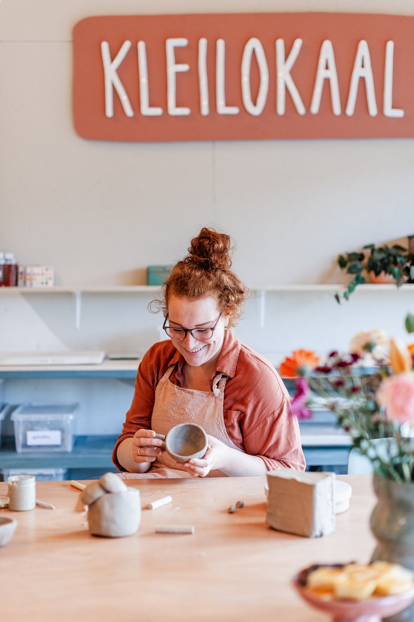 Miniworkshop 'koffiekopje maken'