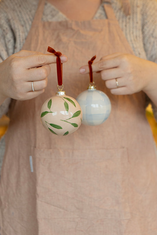 Ouder & kind workshop: Kerstballen Glazuurfeestje