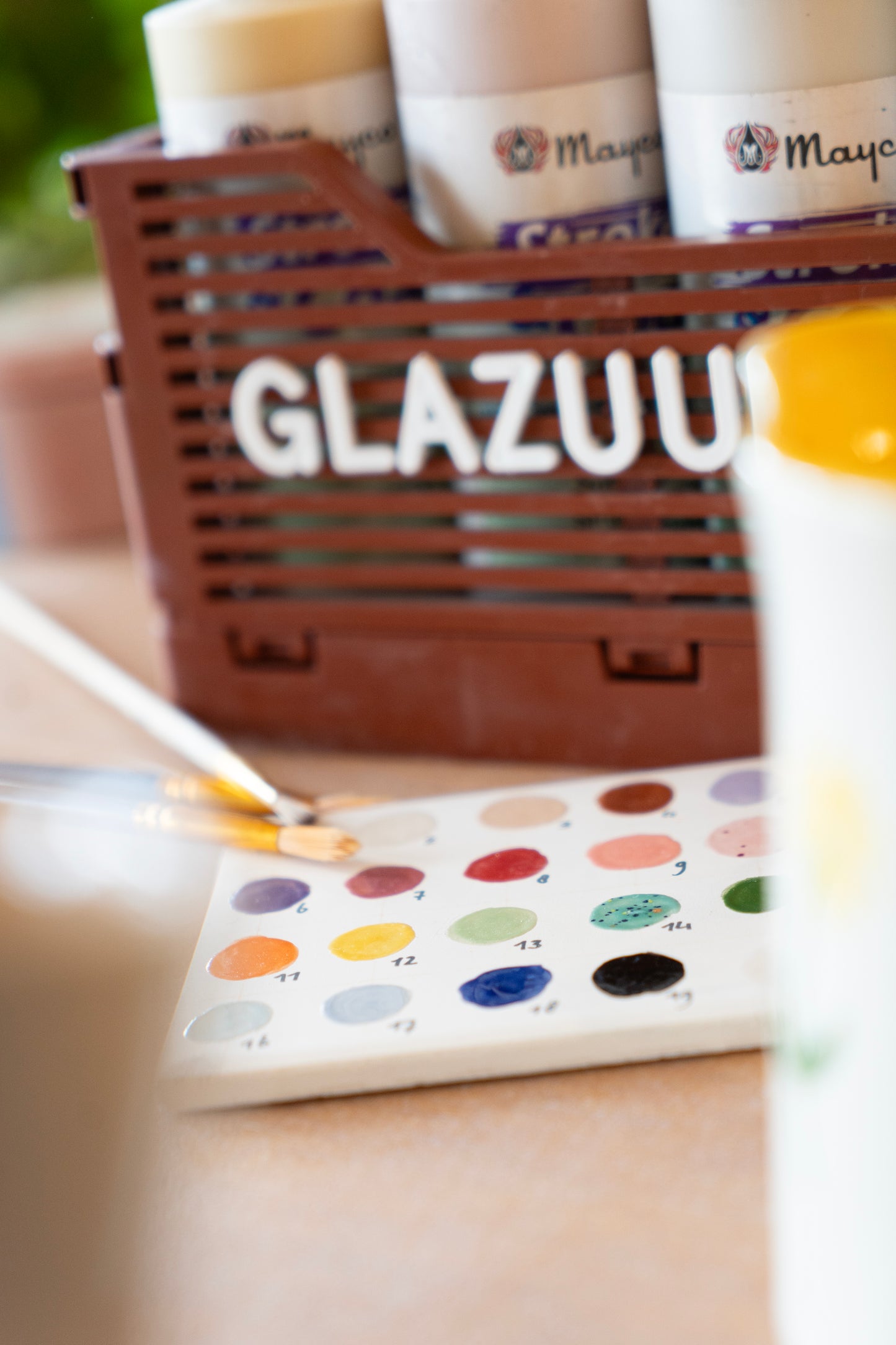 Ouder & kind workshop: Glazuurfeestje