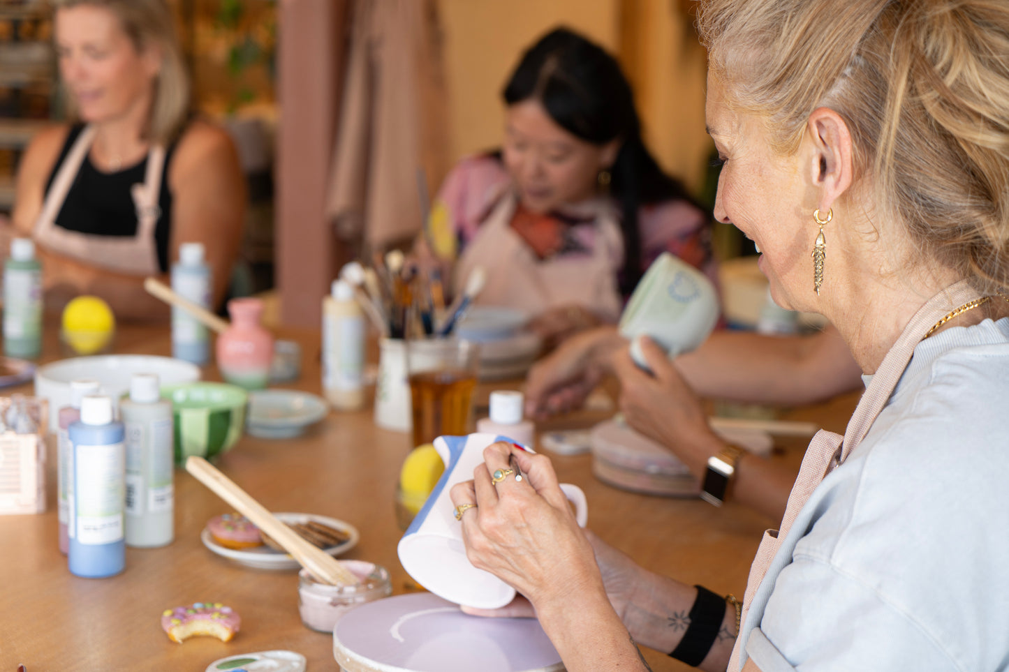 Workshop bij jou thuis: Glazuurfeestje - Keramiek beschilderen